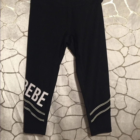 🆕 Bebe Sport Athletic Capri Pants - Picture 3 of 5